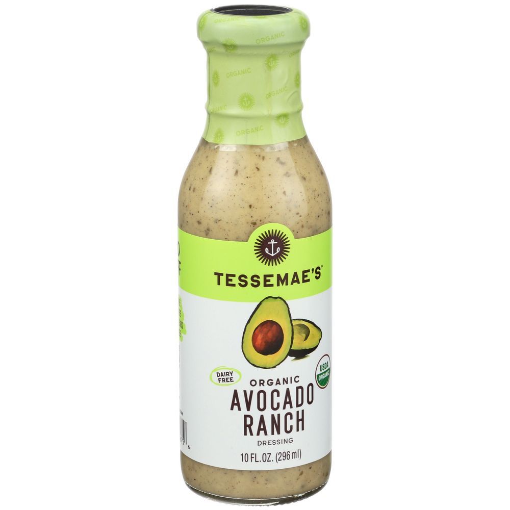 Tessemae's Organic Avocado Ranch Dressing, 10 Fluid Ounce -- 6 Per Case