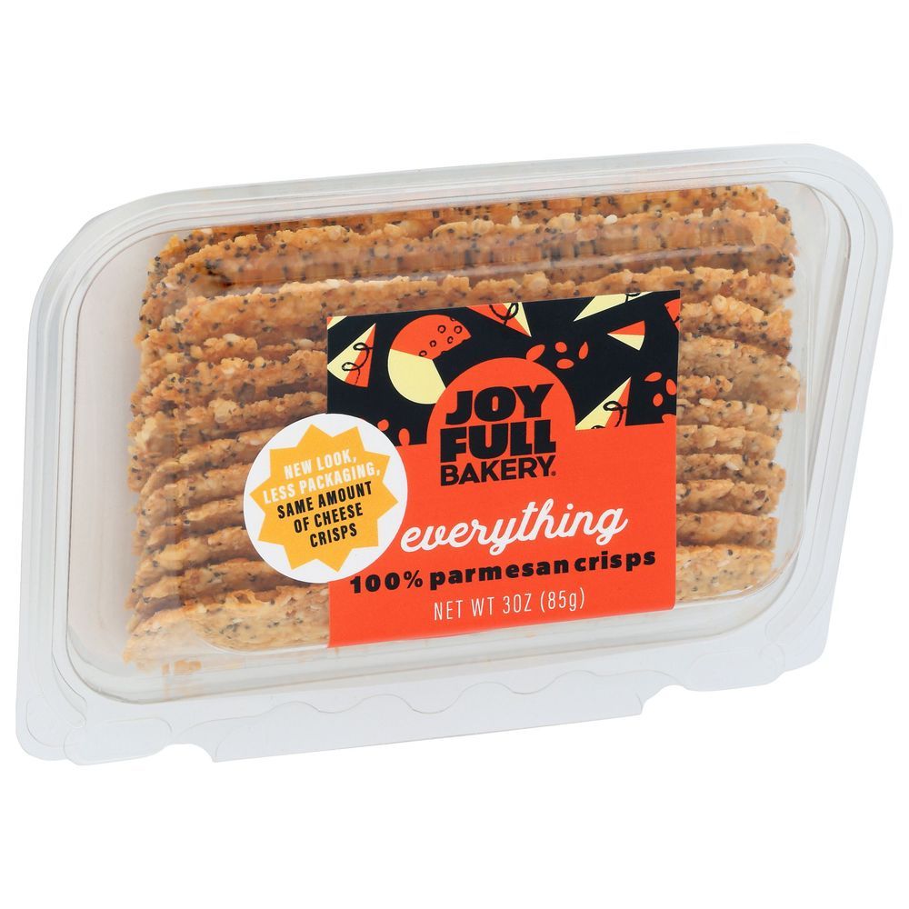 Joyfull Bakery Everything Parmesan Crisp, 3 Ounce -- 8 Per Case