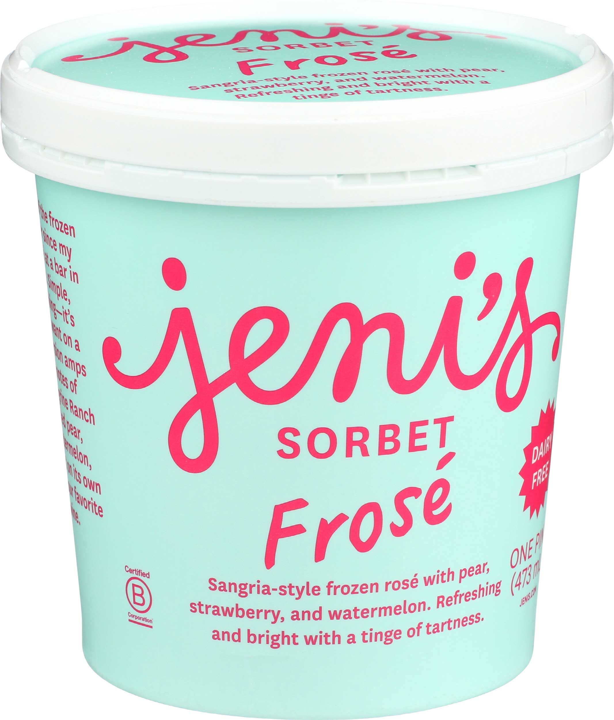Jeni's Frose Sorbet, 16 Fluid Ounce -- 8 Per Case