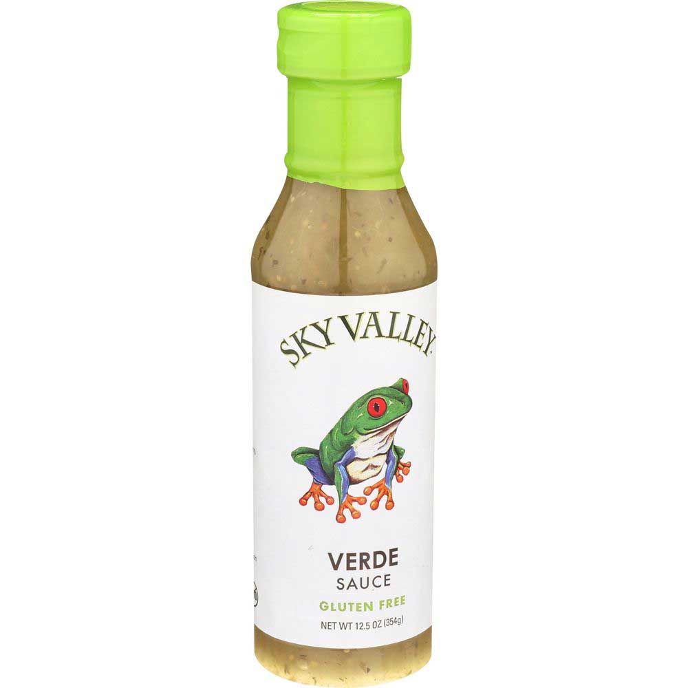 Sky Valley Gluten Free Verde Sauce, 12.5 Ounce -- 6 Per Case
