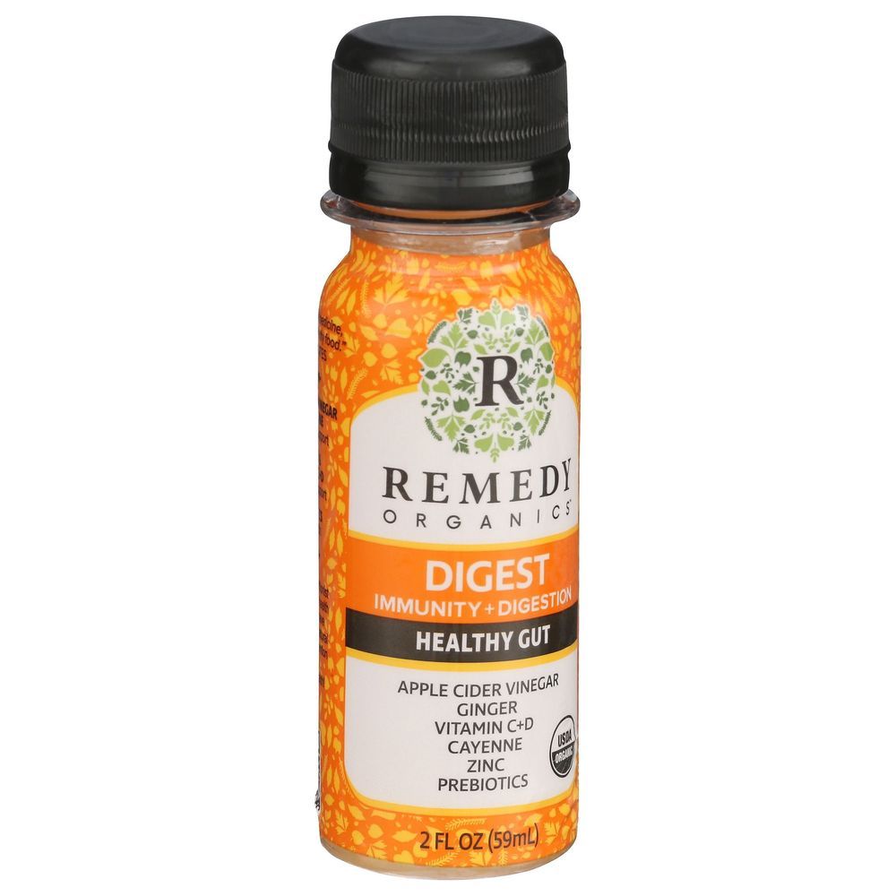 Remedy Organics Digest Wellness Shot, 2 Ounce -- 12 Per Case