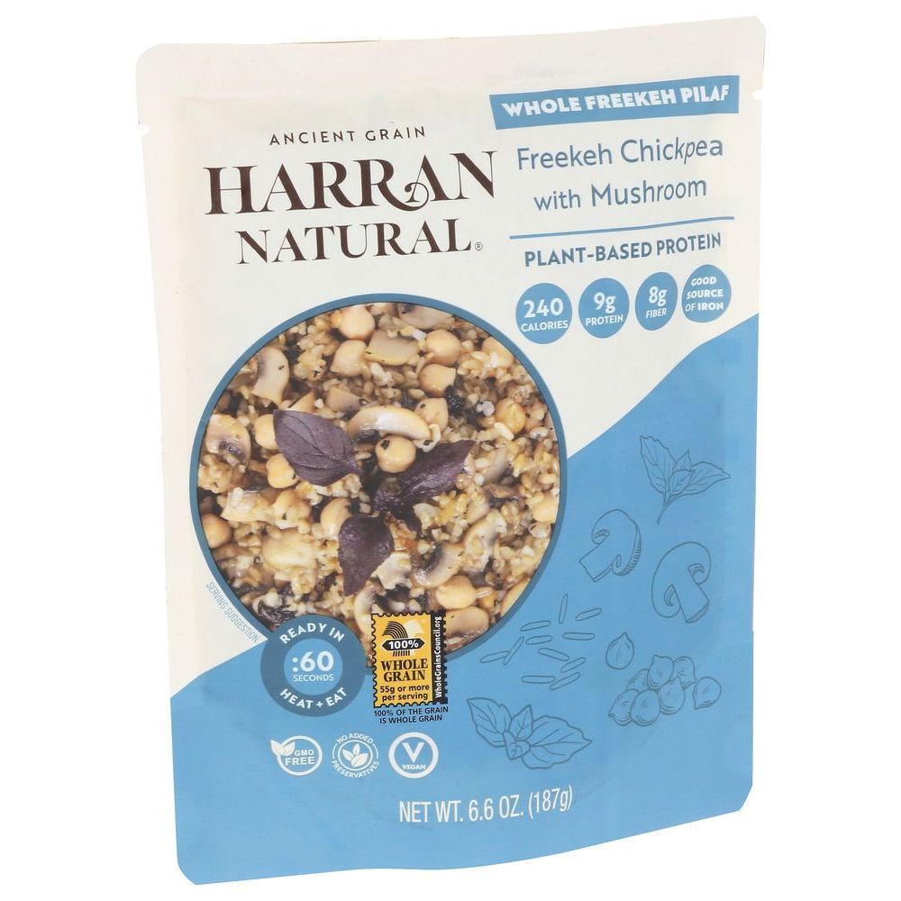 Harran Natural Whole Freekeh Chickpea With Mushroom, 6.6 Ounce -- 8 Per Case