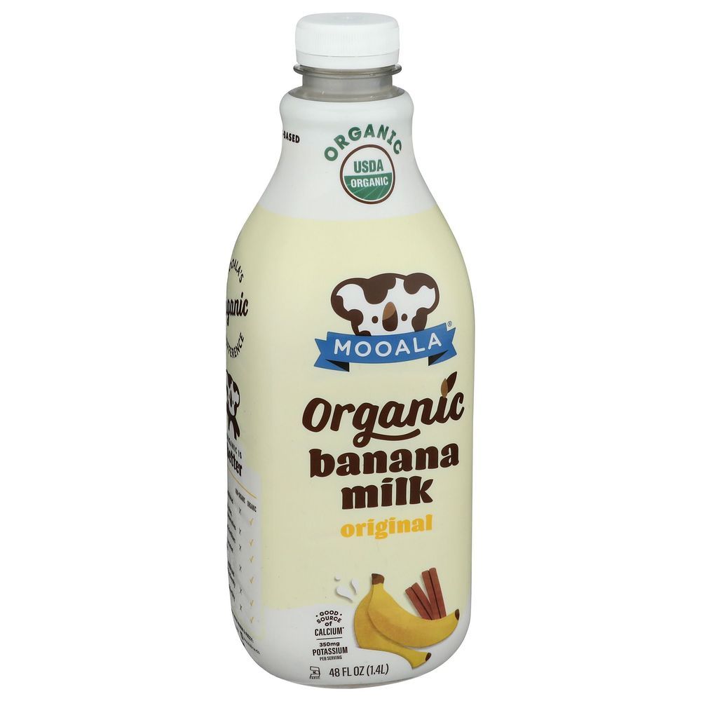 Mooala Organic Original Banana Milk, 48 Fluid Ounce -- 6 Per Case