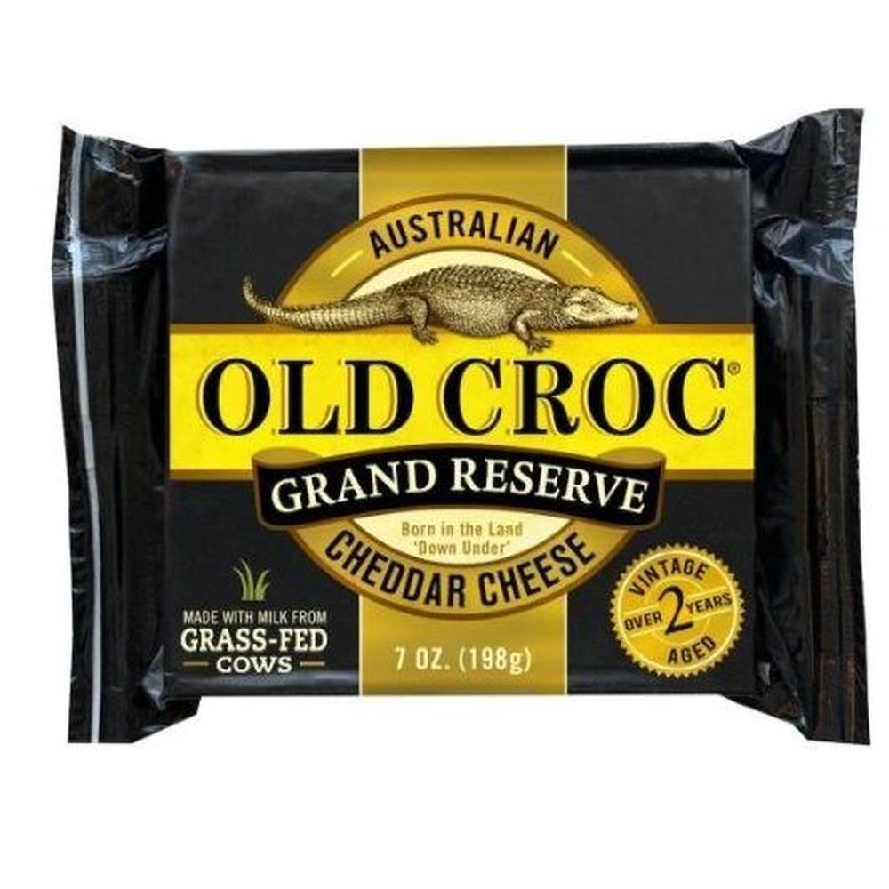 Old Croc Grand Reserve Cheddar Cheese, 7 Ounce -- 12 Per Case