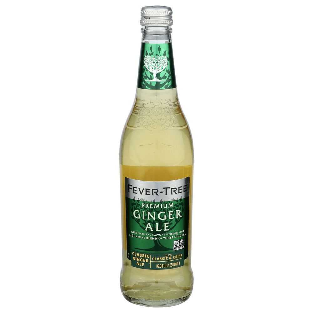 Fever Tree Premium Ginger Ale Soda, 16.9 Fluid Ounce -- 8 Per Case