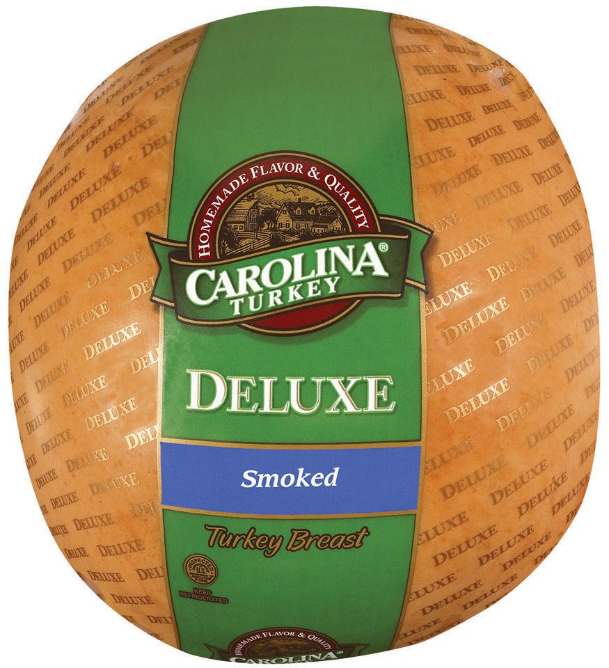 Carolina Selects Deli Smoked Skinless Turkey Breast, 9.5 Pound -- 2 Per Case