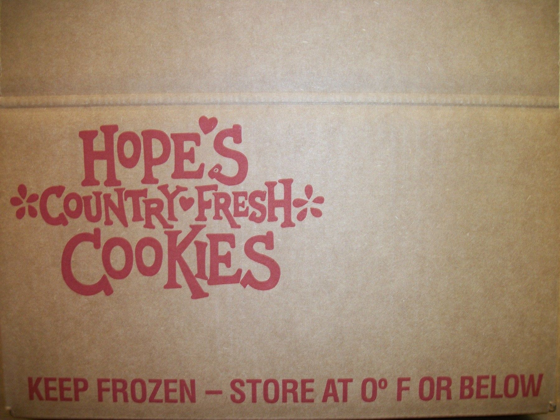 Hope's Homestyle Chocolate Chip Cookie Dough, 2.0 Ounce -- 160 Per Case