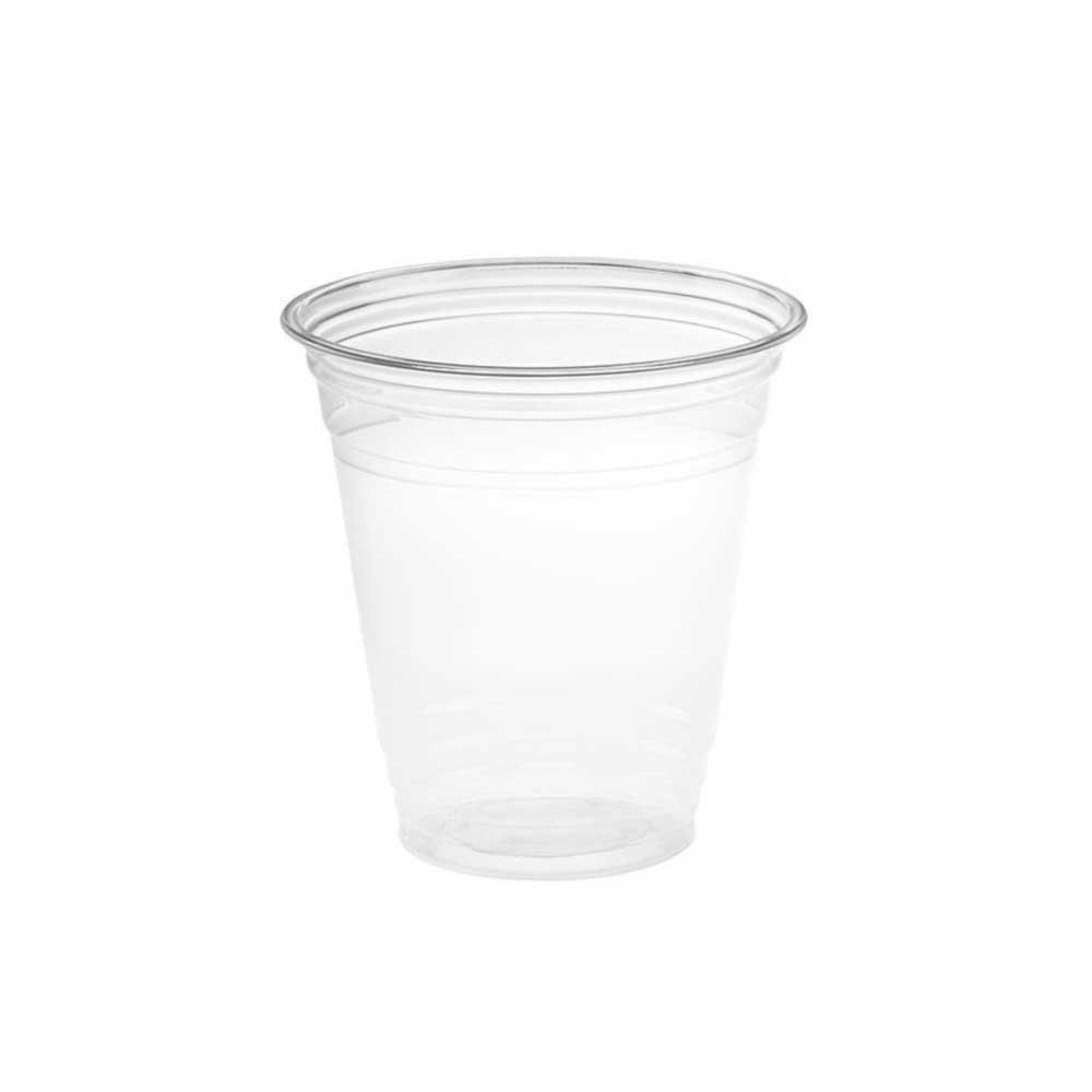 Amhil Clear Polyethylene Terephthalate Common Rim Cup, 12 Ounce Capacity -- 1000 Per Case