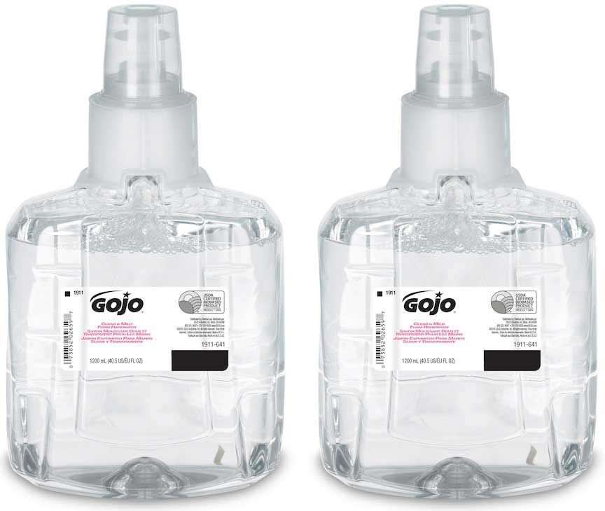 Gojo Clear And Mild Foam Handwash, 1200 Ml -- 2 Per Case