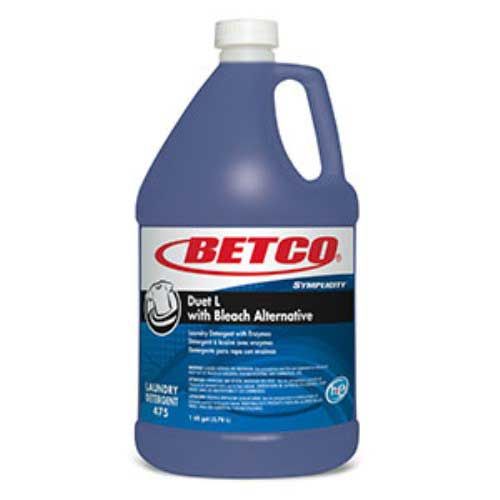 Betco Duet, L Laundry Detergent With Bleach Alternative, 1 Gallon -- 4 Per Case