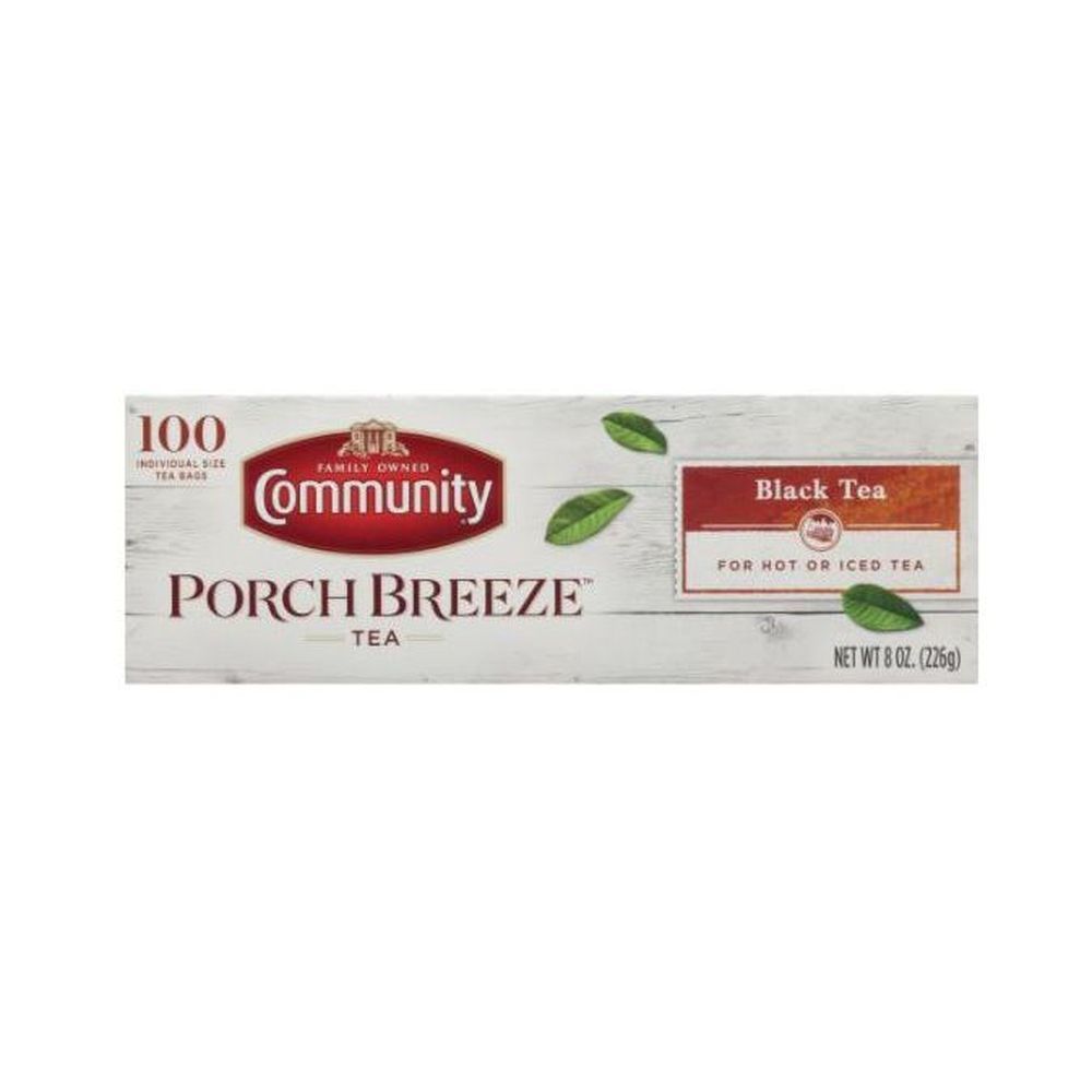 Community Coffee Black Tea -- 1200 Tea Bags Per Case