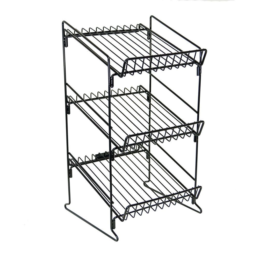 Mobile Merchandisers 3-shelf Counter Display