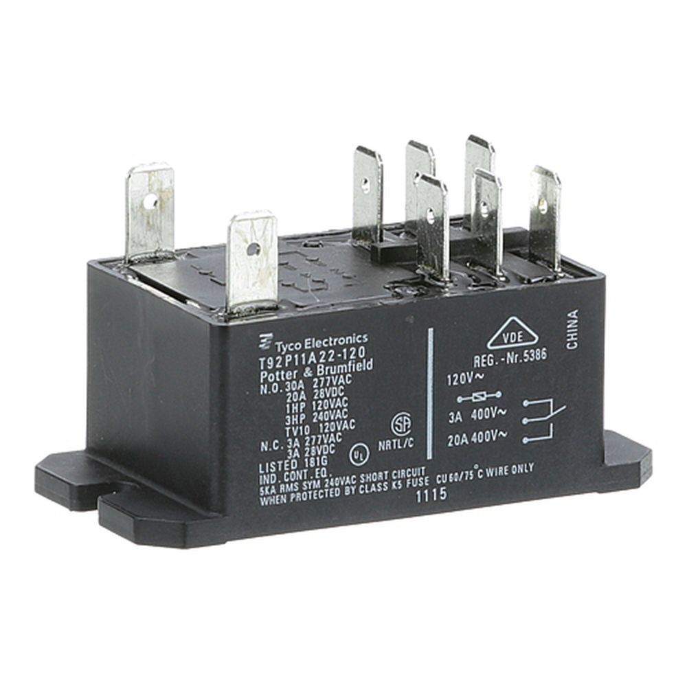 Hussmann Hus1804291 120 Volt Compressor Relay