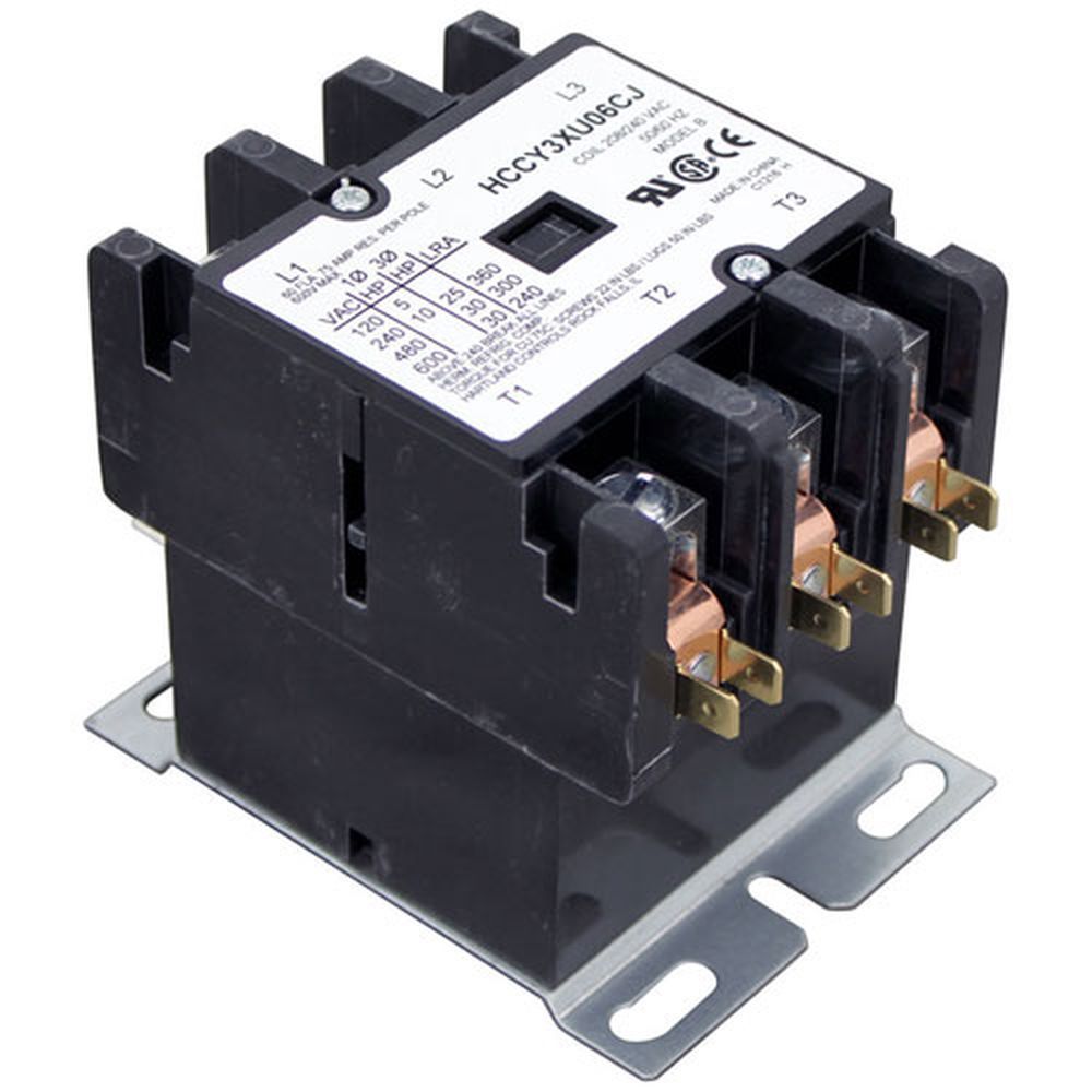 Legion Leg420084 Hartland 60/75 Amp 208/240 Volt 3 Pole Contactor