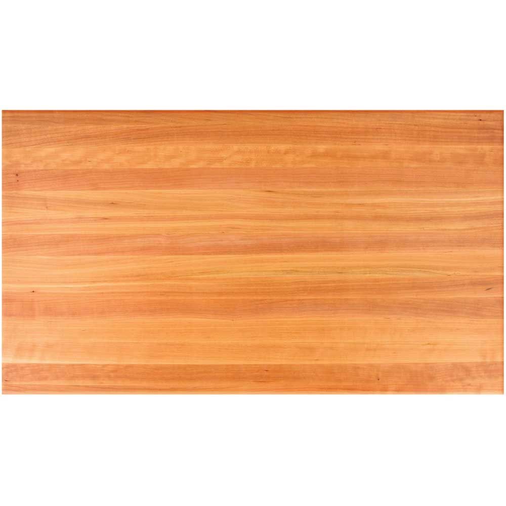 John Boos Tuff Var Finish Rectangular Cherry Butcher Block Top, 42 X 24 X 1.5 Inch