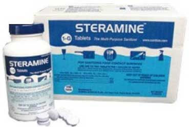 Steramine Sanitizer Tablet, 150 Count -- 6 Per Case