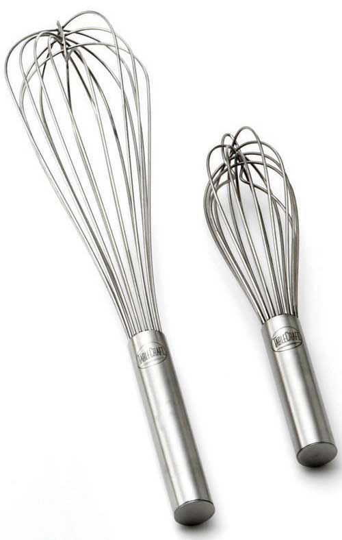 Tablecraft Stainless Steel Piano Whip, 18 Inch