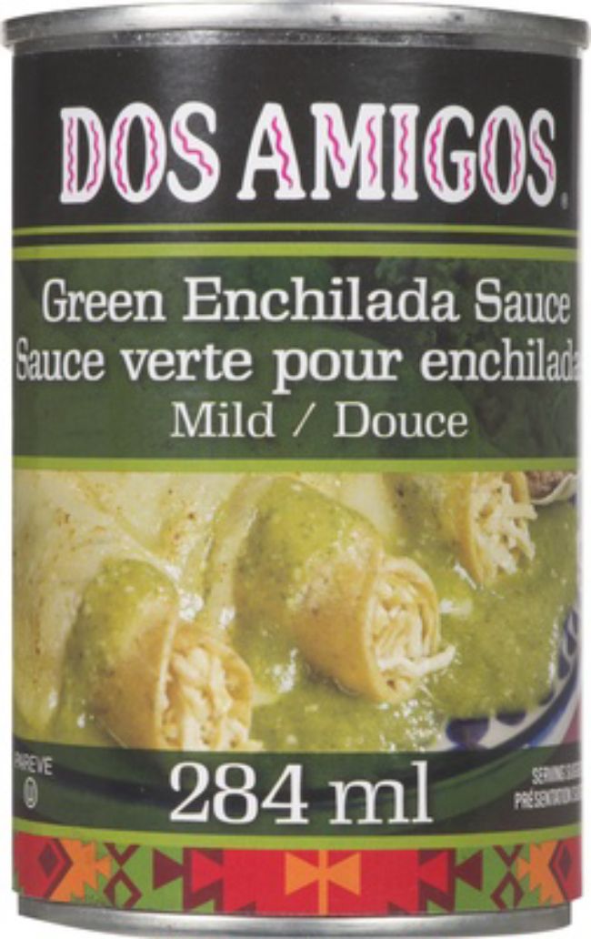 Dos Amigos Mild Green Enchilada Sauce, 284 Ml -- 12 Per Case