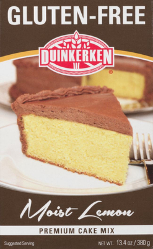 Duinkerken Gluten-free Lemon Cake Mix, 380 G -- 6 Per Case