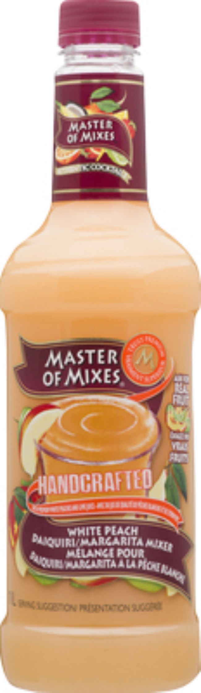 Master Of Mixes Mélangeur Pour Margarita Daiquiri À La Pêche Blanche, 1 L -- 6 Par Boîte