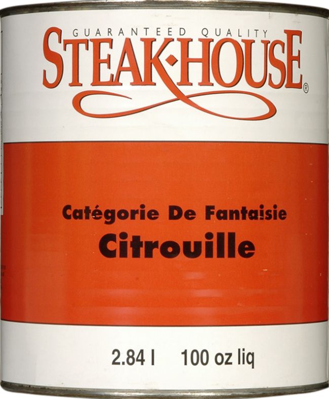 Steakhouse Pumpkin, 2.84 L -- 6 Per Case