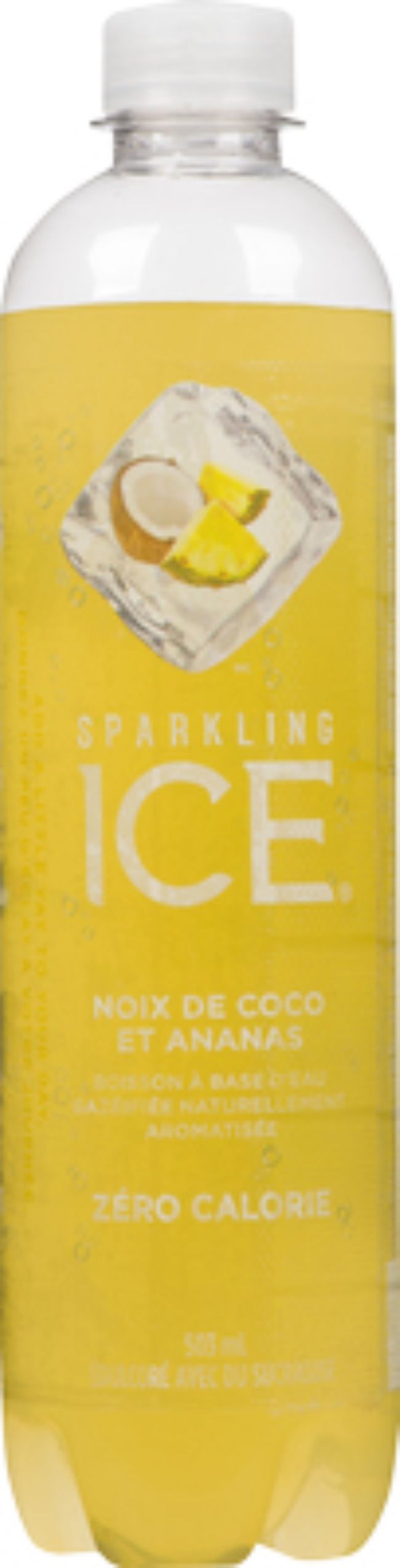 Sparkling Ice Pineapple Coconut Sparkling Water, 503 Ml -- 12 Per Case