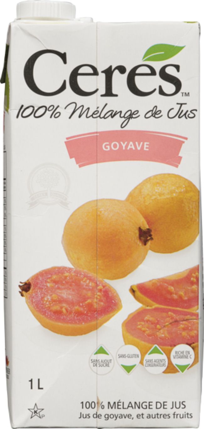 Ceres Guava Juice, 1 L -- 12 Per Case