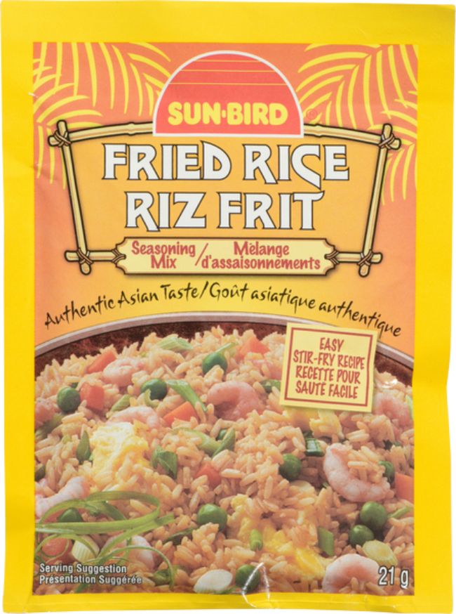 Sun-bird Mélange D'assaisonnement Pour Riz Frit, 21 G -- 24 Par Boîte