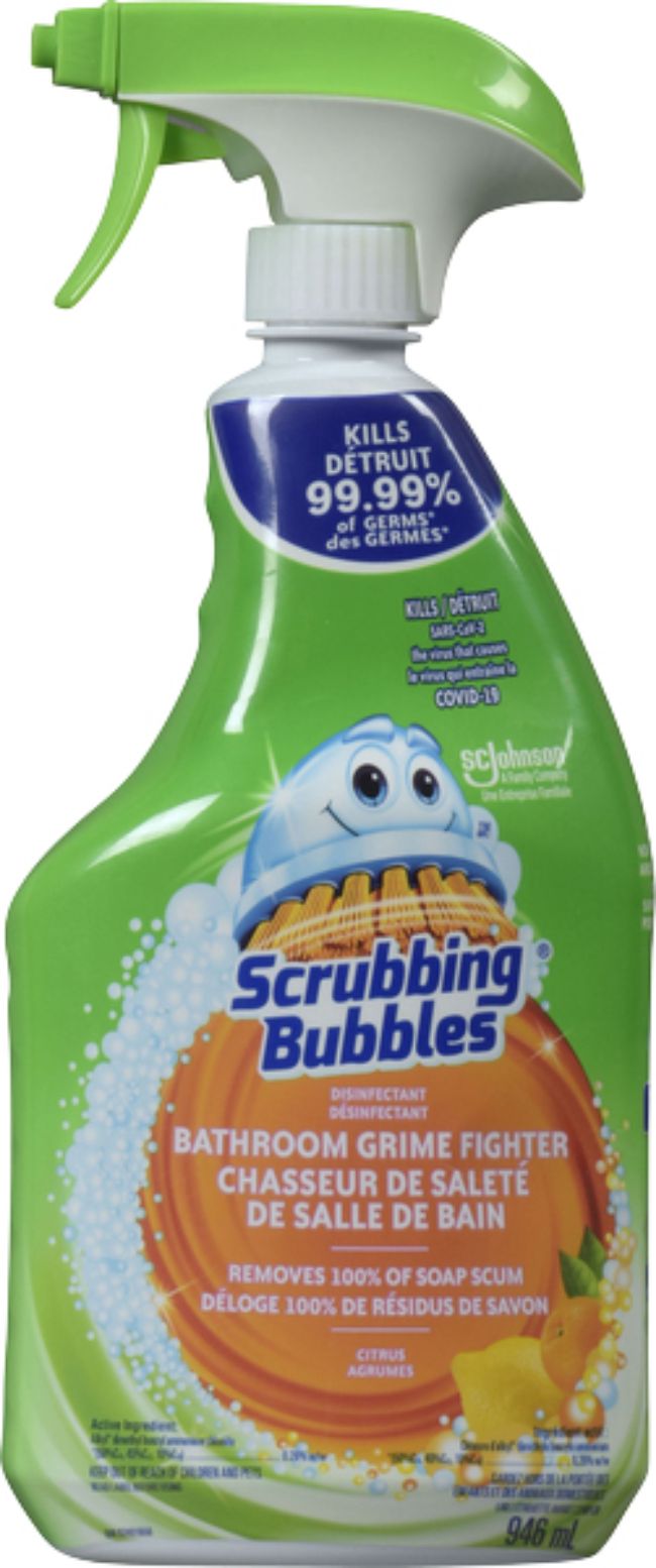 Scrubbing Bubbles Citrus Bathroom Cleaner - Trigger, 946 Ml -- 12 Per Case