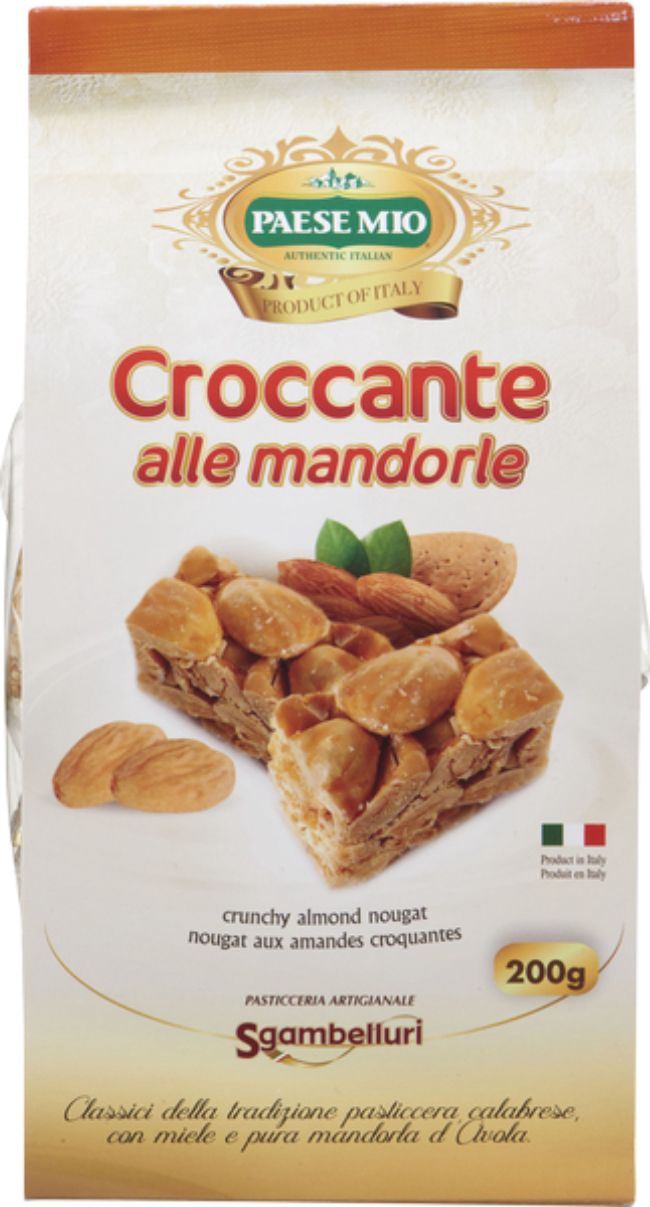 Paese Mio Grappes De Noix De Croccante, 200 G -- 12 Par Caisse