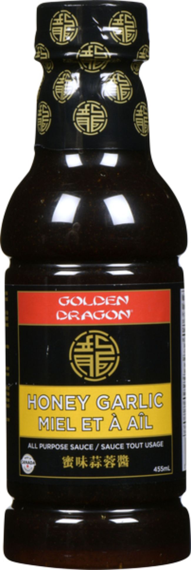 Golden Dragon Sauce Miel-ail, 455 Ml -- 12 Par Boîte