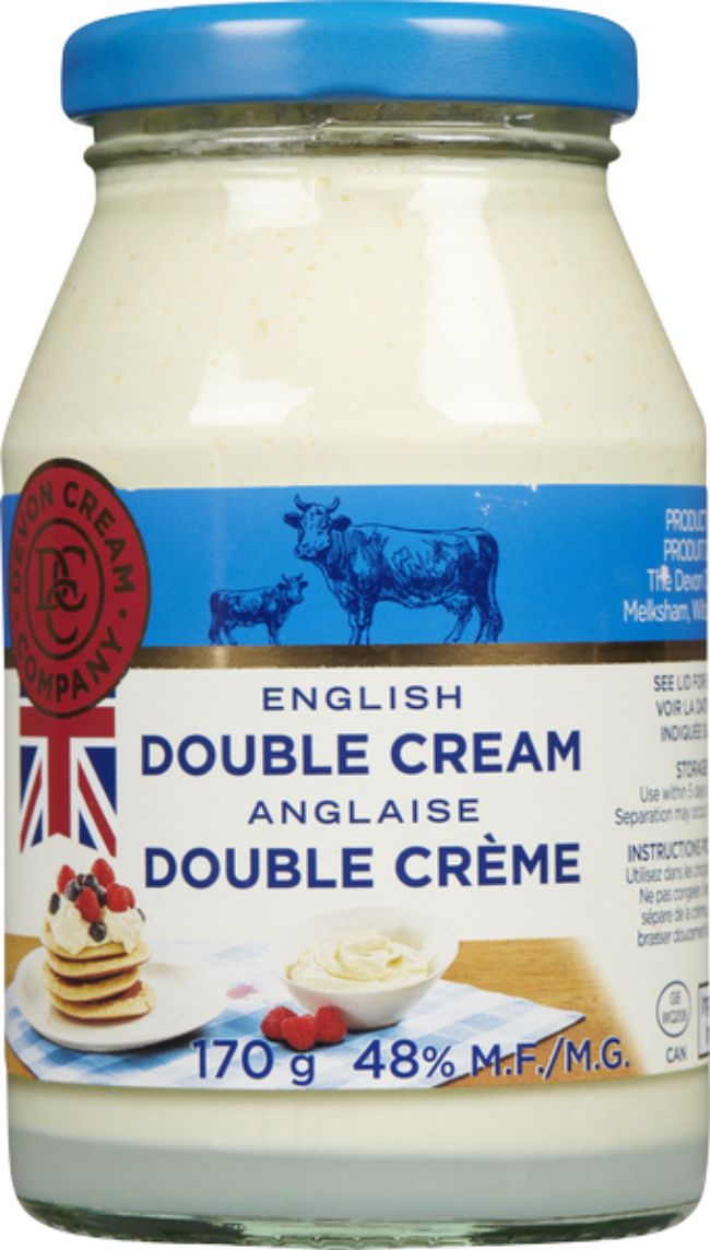 Coombe Castle English Double Devon Cream, 170 Ml -- 12 Per Case