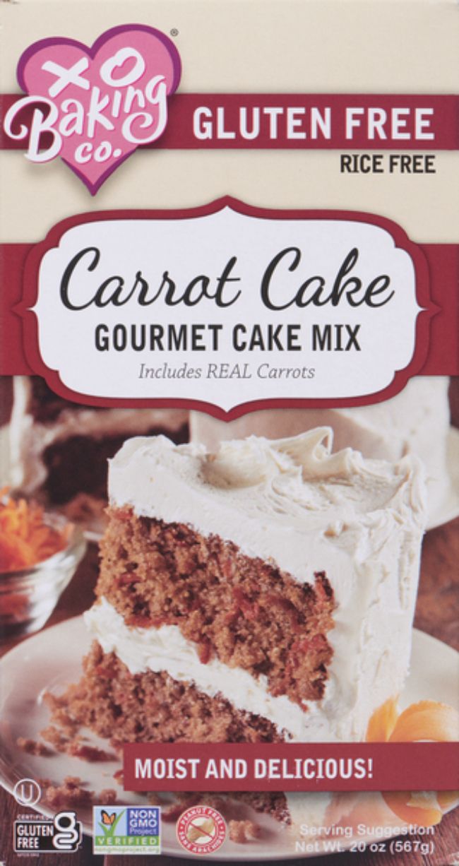 Xo Baking Carrot Cake Mix, 567 G -- 6 Per Case
