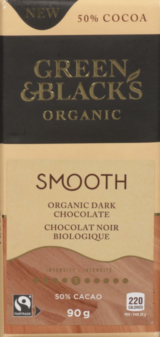 Green And Blacks Chocolat Noir Biologique, 90 G -- 15 Par Boîte