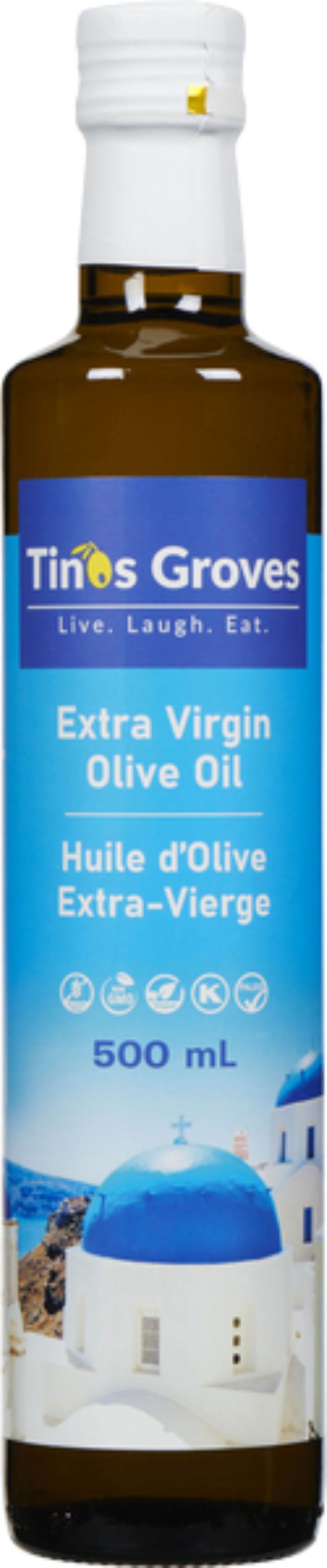Tino's Groves Extra Virgin Olive Oil, 500 Ml -- 6 Per Case
