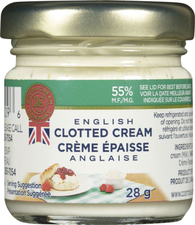 Devon Cream Crème Caillée En Portion Individuelle, 28 G -- 24 Par Boîte