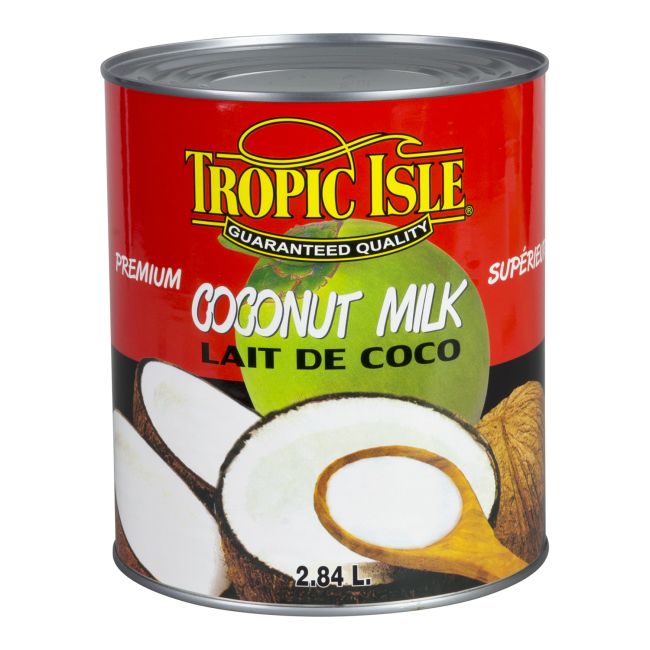 Tropic Isle 20-22 Percent Coconut Cream, 2.84 L -- 6 Per Case