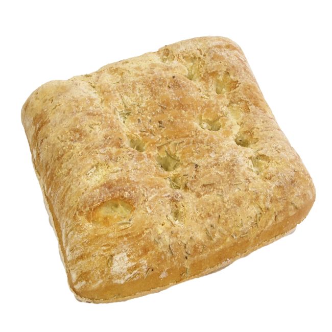 Pain Dore Focaccia Rosemary Cooked Bread, 430 G -- 14 Per Case