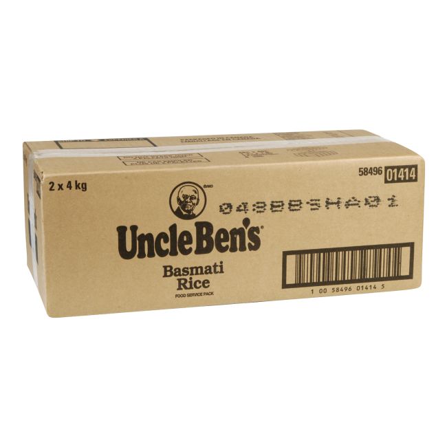 Uncle Ben's Riz Basmati De Spécialité, 4 Kg -- 2 Par Boîte