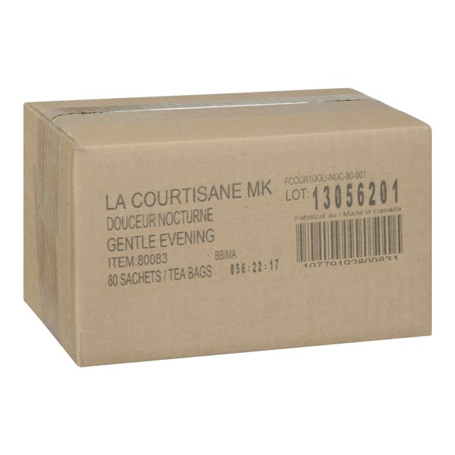 La Courtisane Gentle Evening Herbal Tea Bag -- 80 Per Case