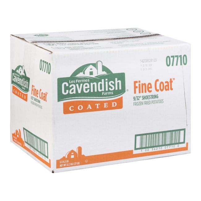 Fine Coat 9/32 In Shoestring Fries, 2.04 Kg -- 6 Per Case