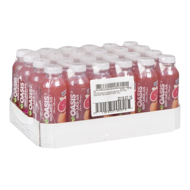 Oasis Ruby Red Grapefruit Juice, 300 Ml -- 24 Per Case