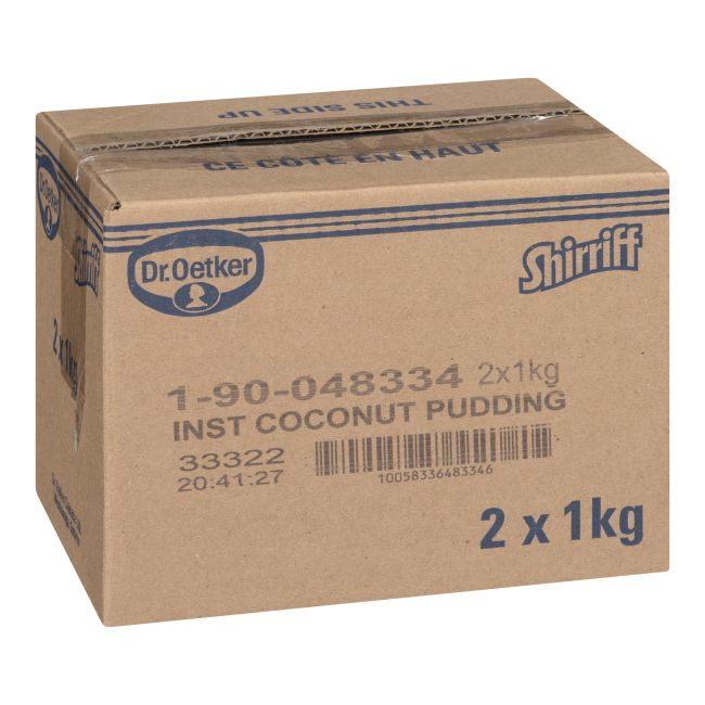 Shirriff Coconut Instant Pudding Mix, 1 Kg -- 2 Per Case