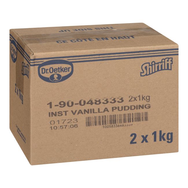 Shirriff Vanilla Instant Pudding Mix, 1 Kg -- 2 Per Case