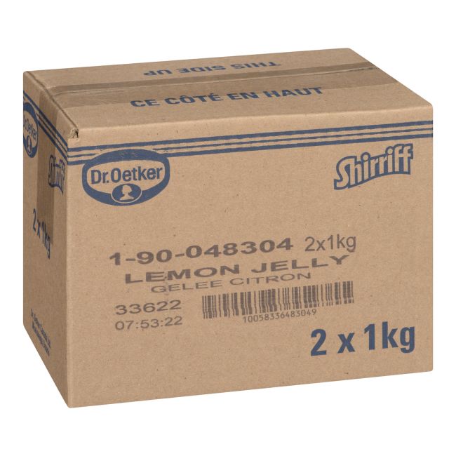 Shirriff Lemon Jelly Powder, 1 Kg -- 2 Per Case