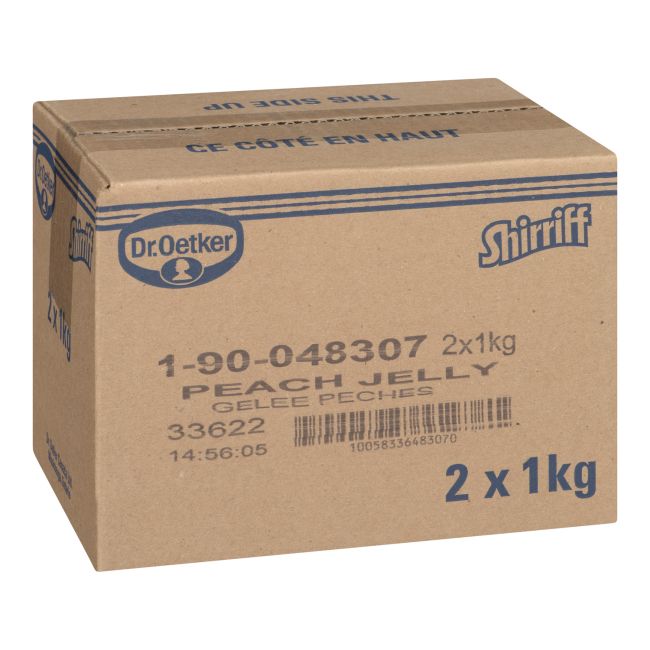 Shirriff Peach Jelly Powder, 1 Kg -- 2 Per Case