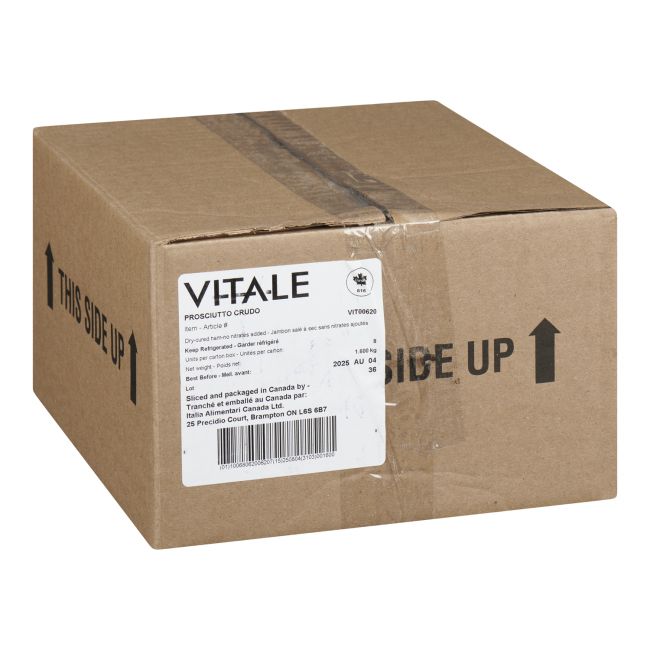 Vitale Prosciutto Crudo, 200 G -- 8 Per Case