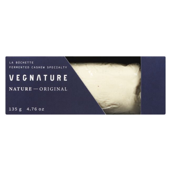 Vegnature Original Plant-based Goat Cheese, 135 G -- 6 Per Case