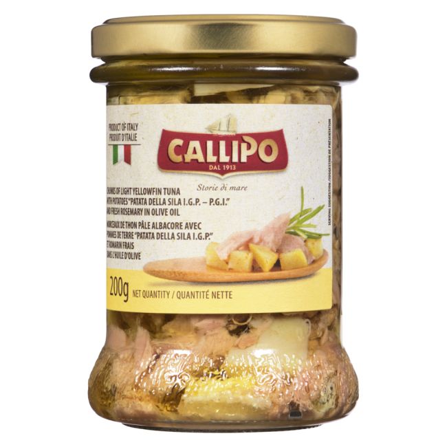 Callipo Tuna With Potato And Rosemary, 200 G -- 12 Per Case