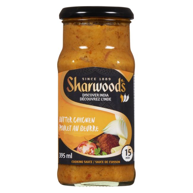 Sharwood's Butter Chicken Cooking Sauce, 395 Ml -- 6 Per Case